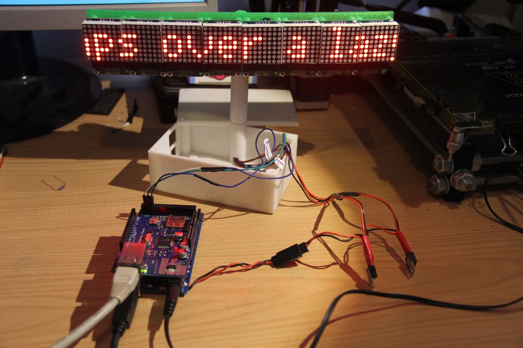 led matrix arduino